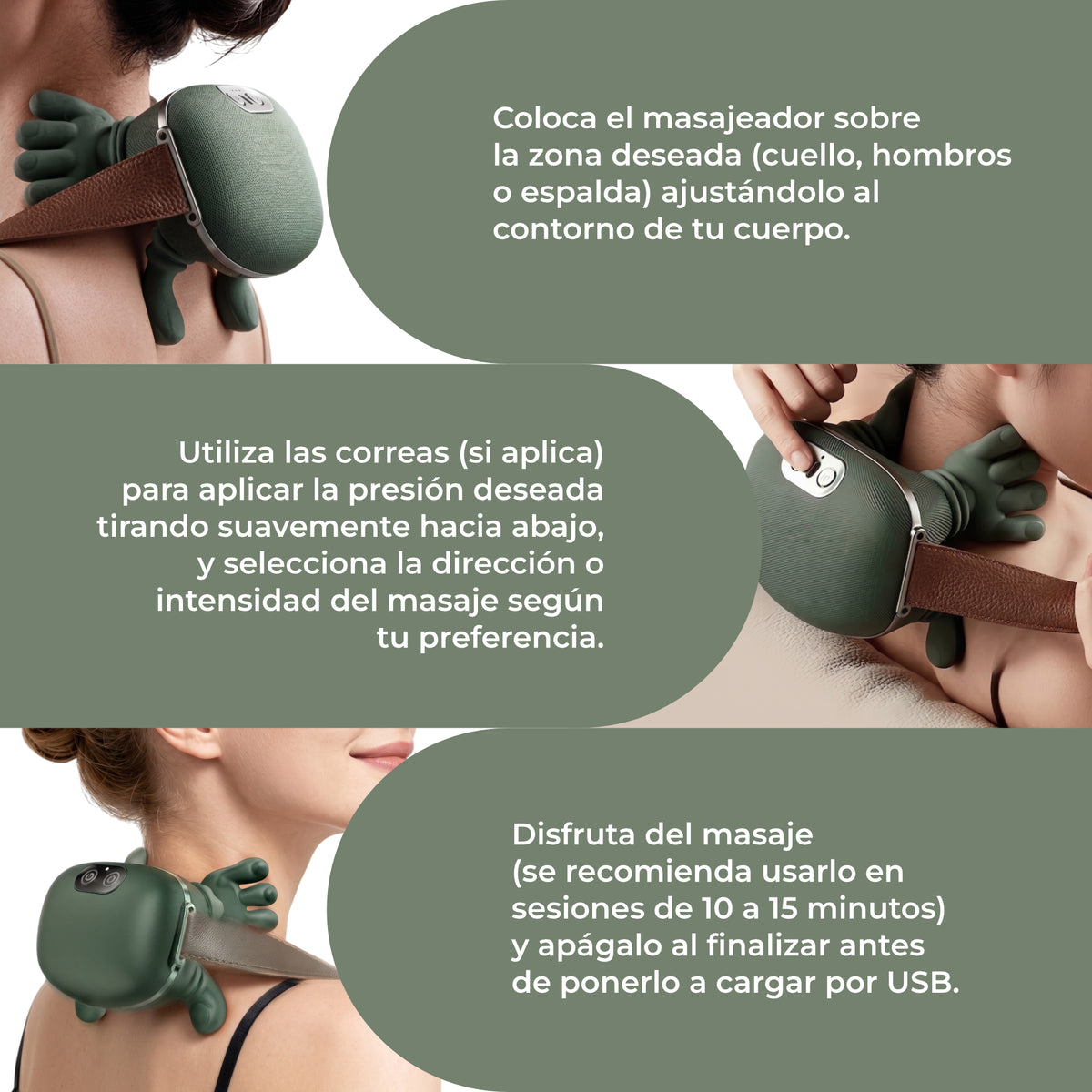 Tu Masajista Personal en Casa | Masajeador Eléctrico con Manos